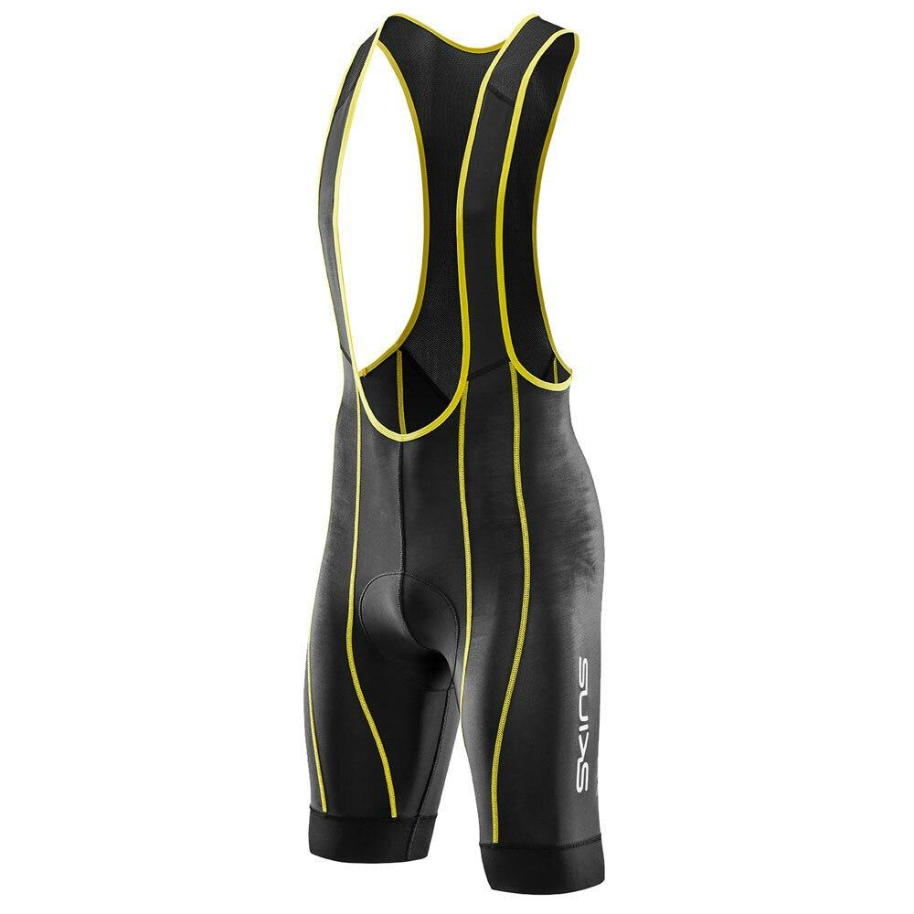Cycle/Cycling_SPF50+_Men's_Heritage_Bib_Shorts_Bike_Sportswear_Black/Zest