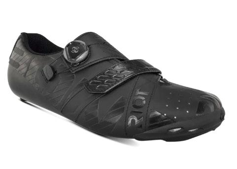 RIOT_+_CARBON_ROAD_SHOE_(All_Black,_44_Euro_Wide)