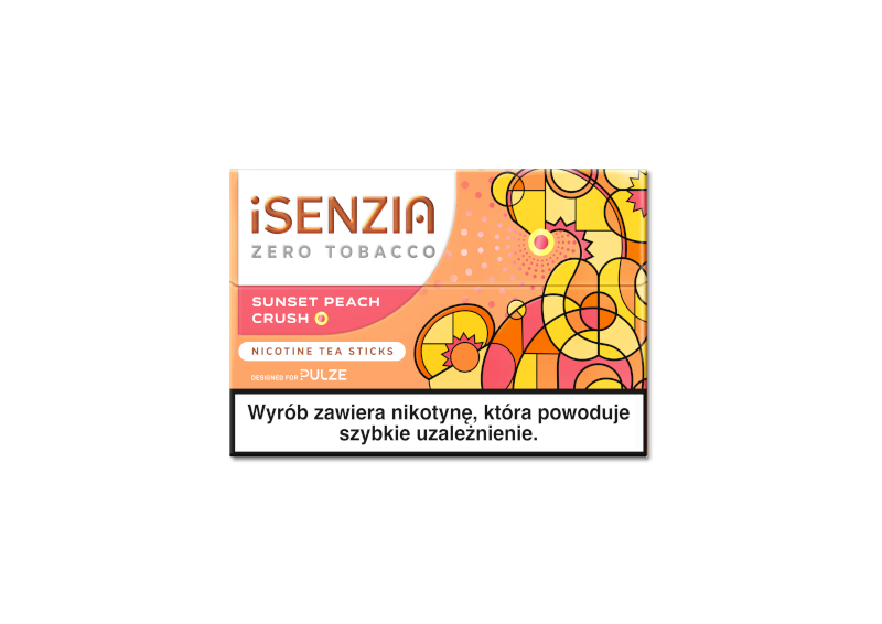 iSENZIA Sunset Peach Crush