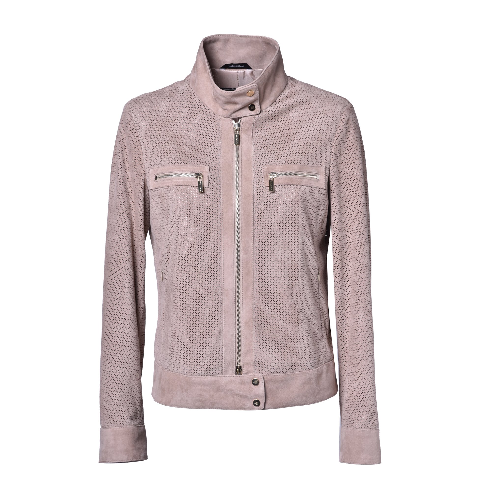 Jacket in taupe suede image