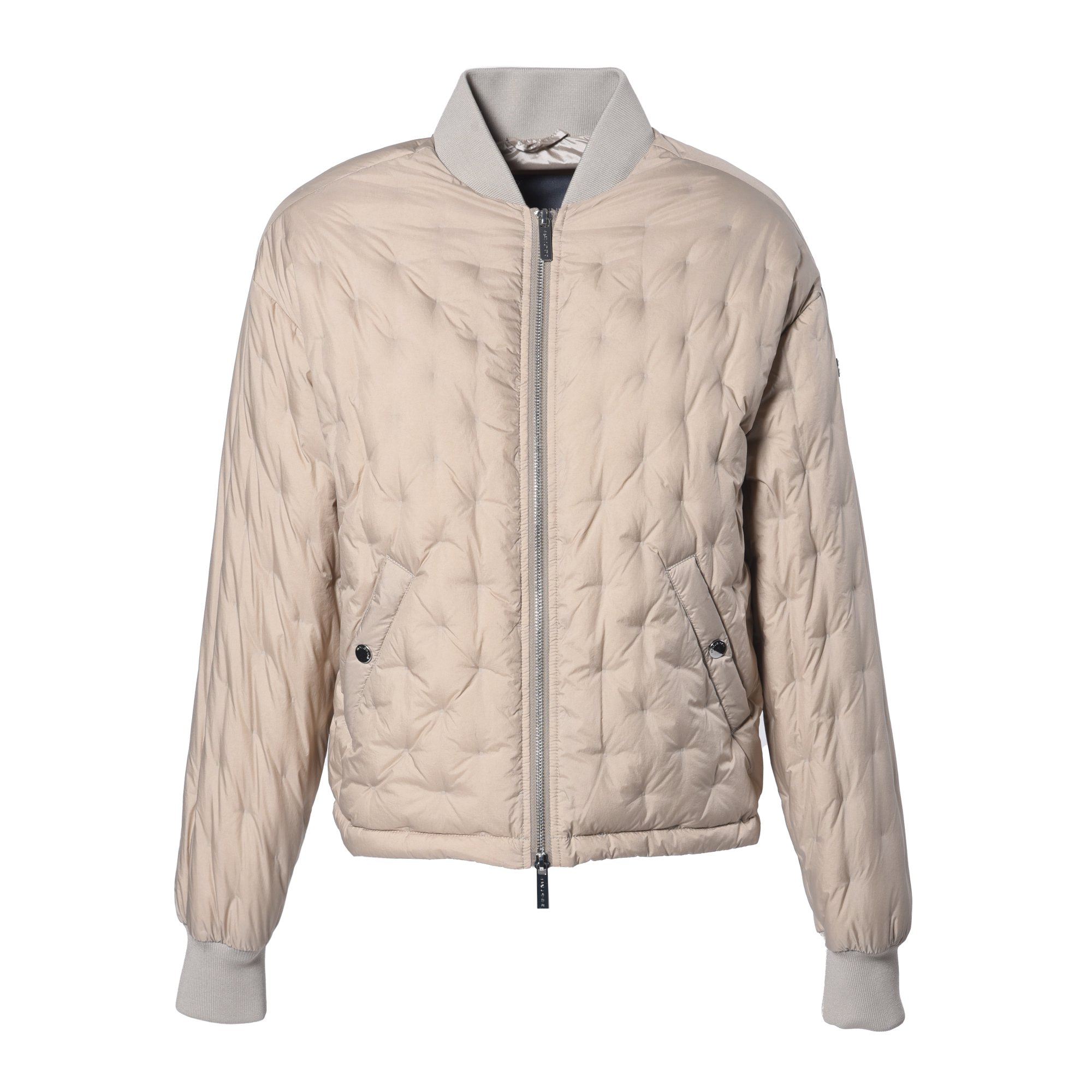 Jacket in beige fabric image