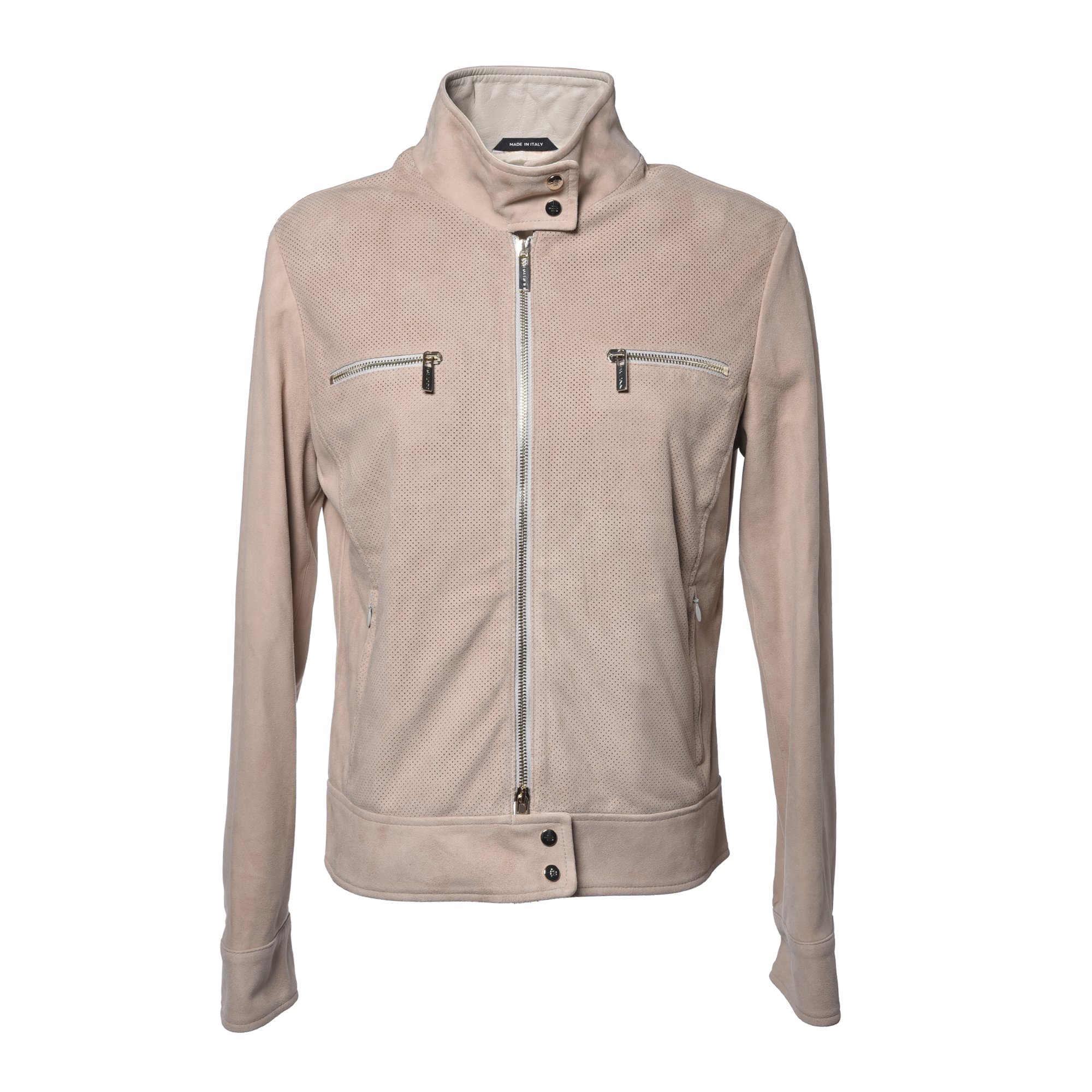 Beige suede jacket image