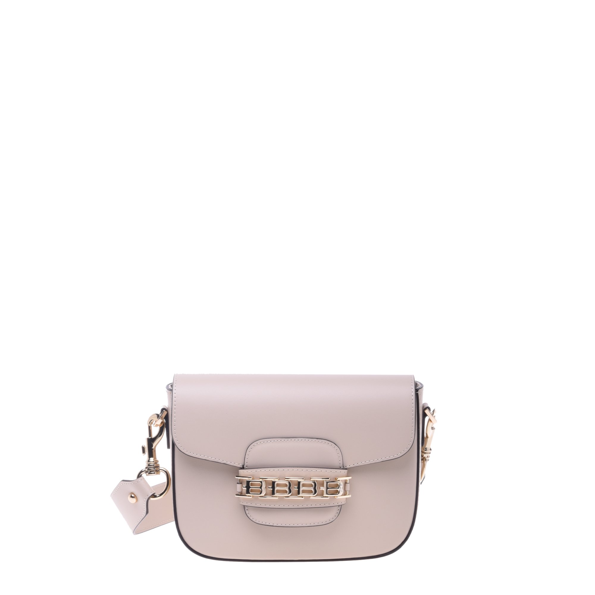 Vanilla leather shoulder bag image