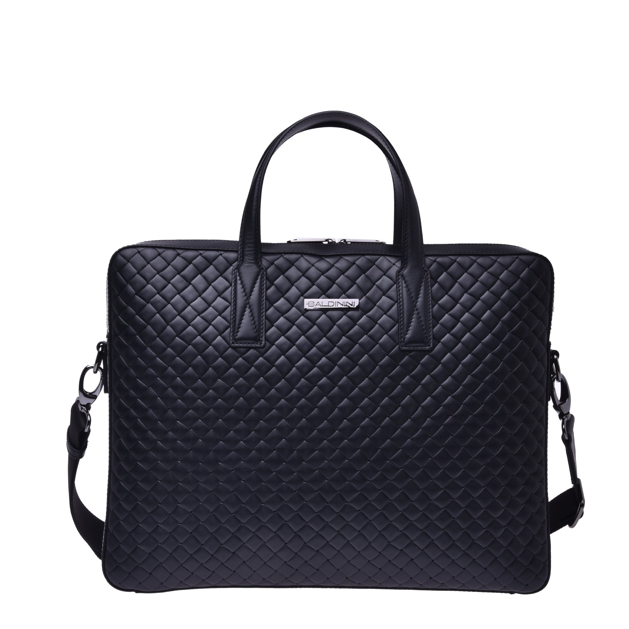 Professional bag with black braided print image