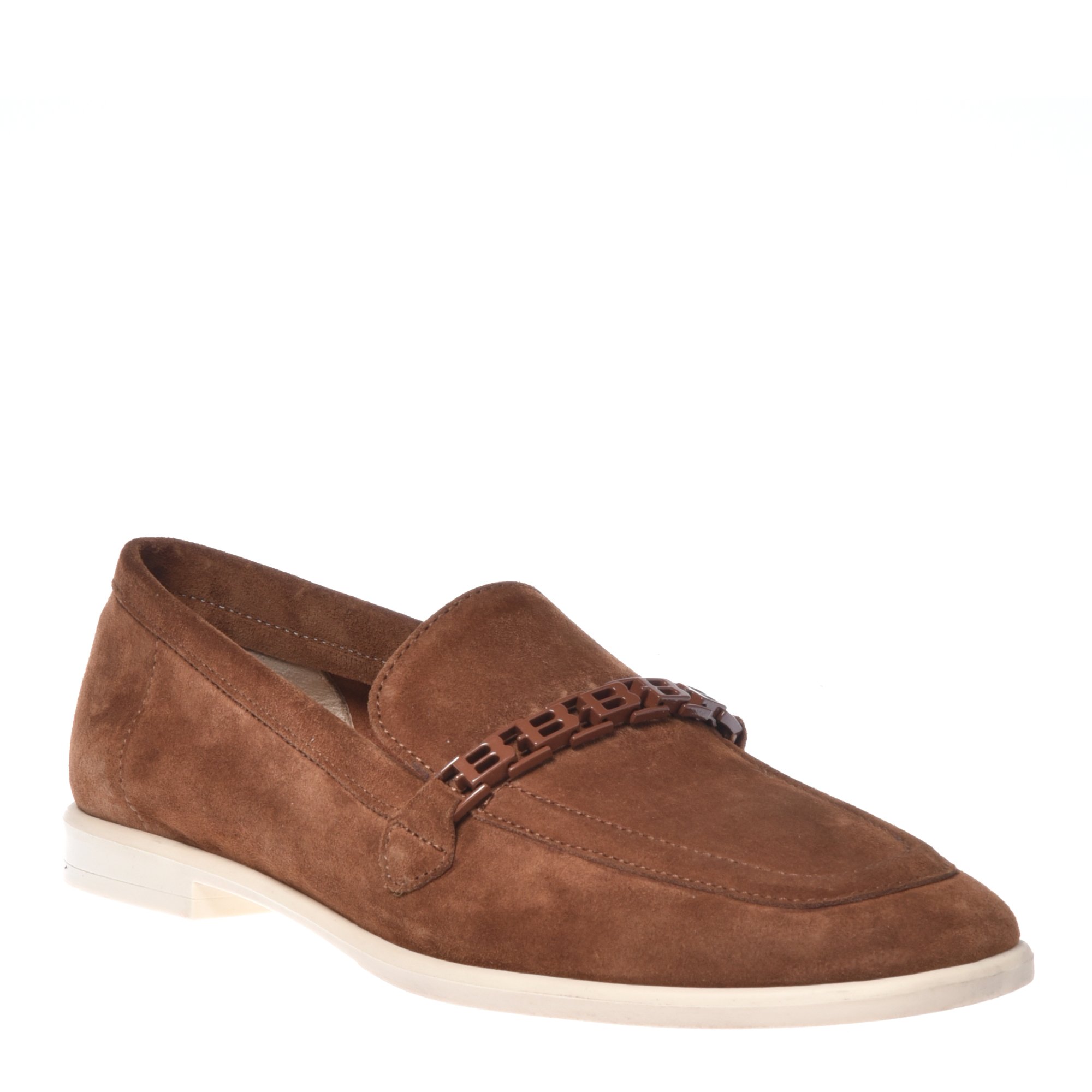 Loafer in brown suede image