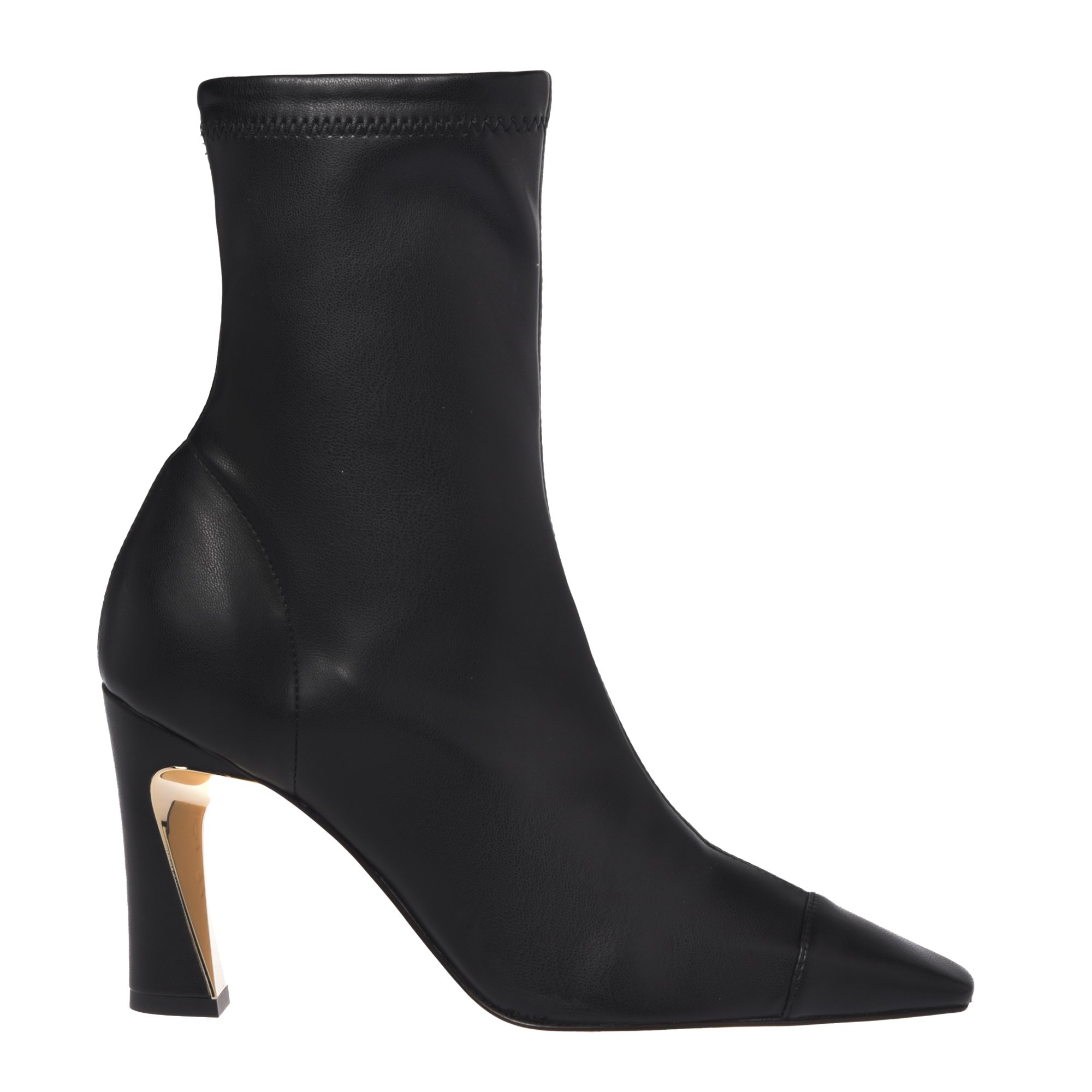 Ankle boot in black eco-leather image
