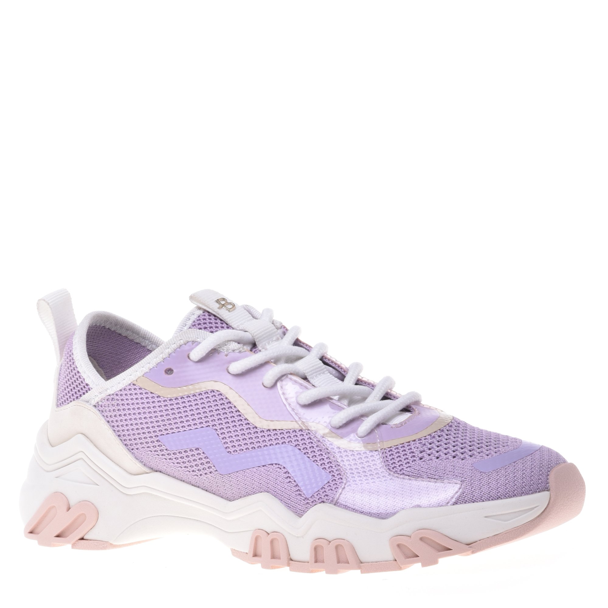 Sneaker in lilac eco-leather image
