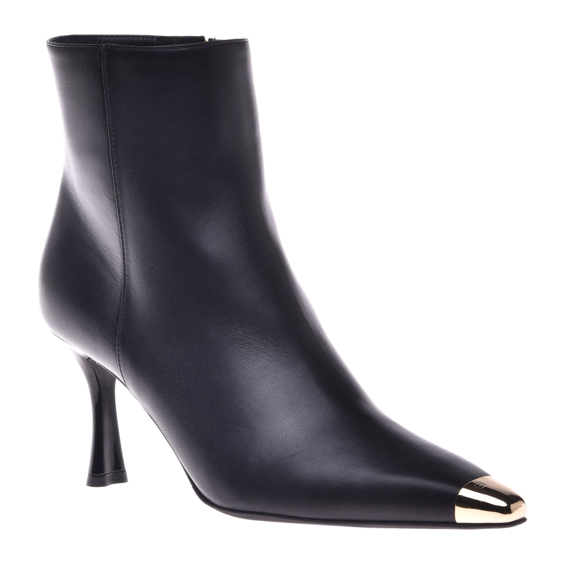 Ankle boots in black leather image