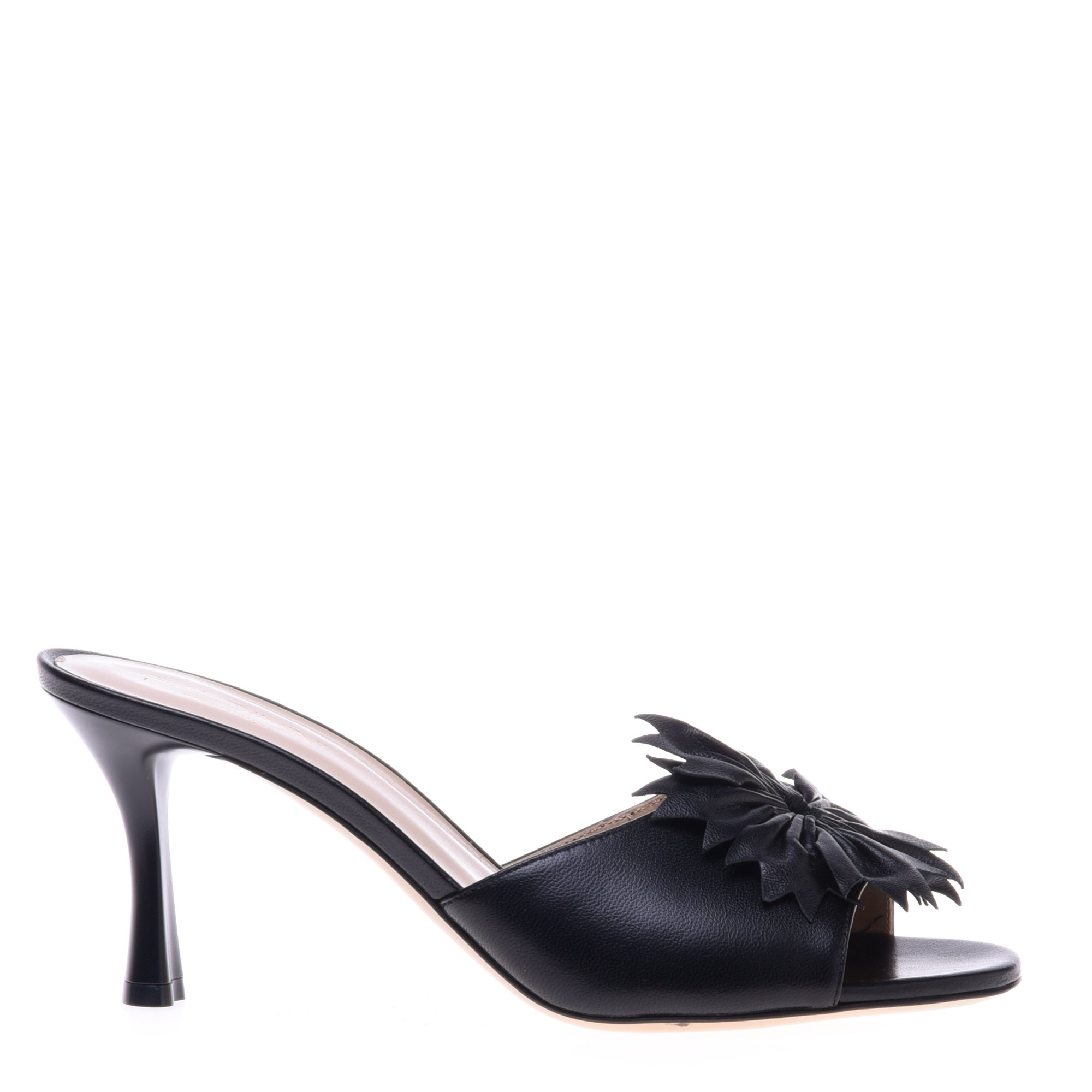 Black nappa clogs image