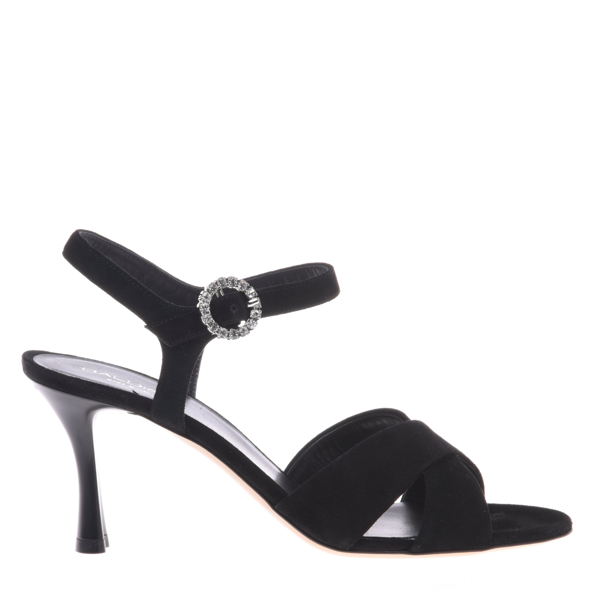 Sandal in black suede image