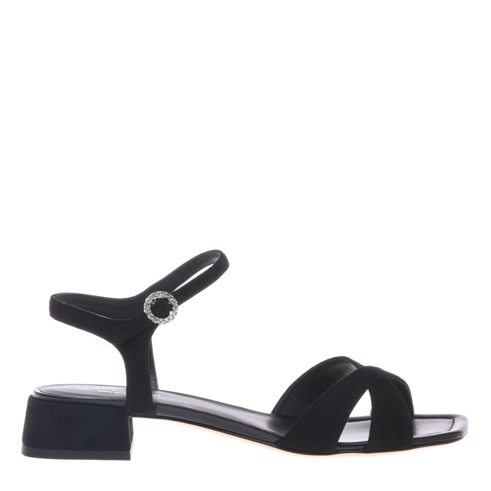 Sandal in black suede image