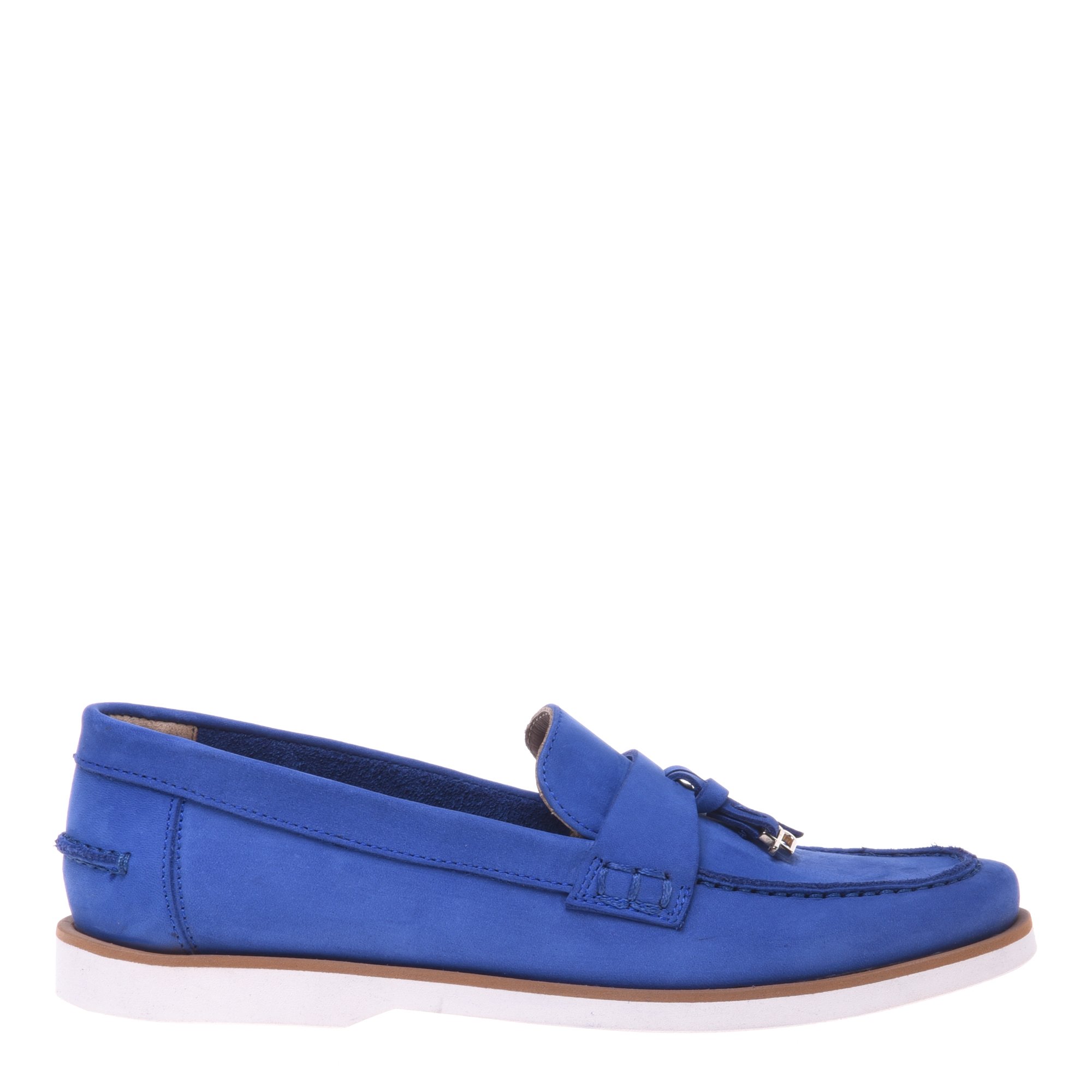 Loafer in blue nubuck image