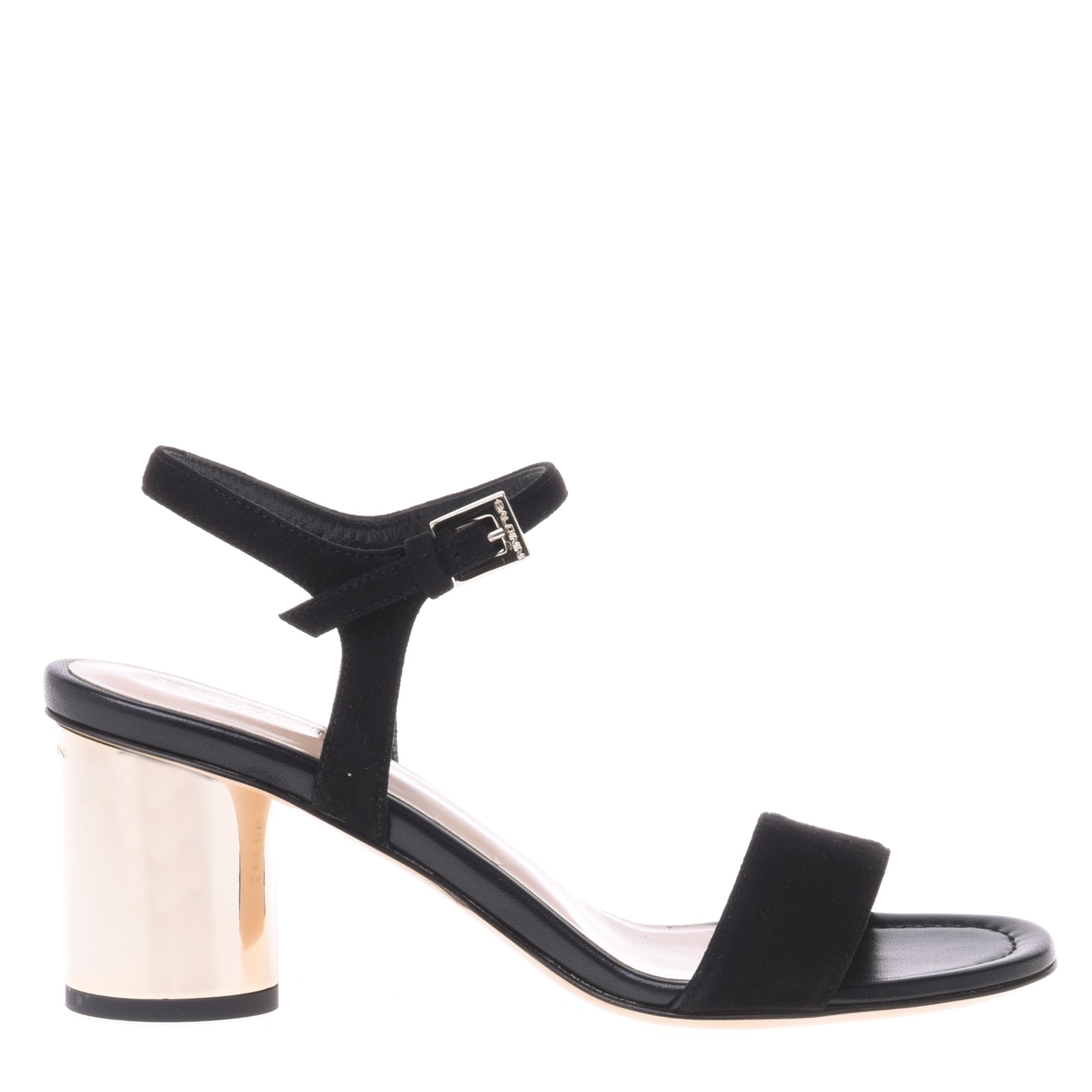 Sandal in black suede image