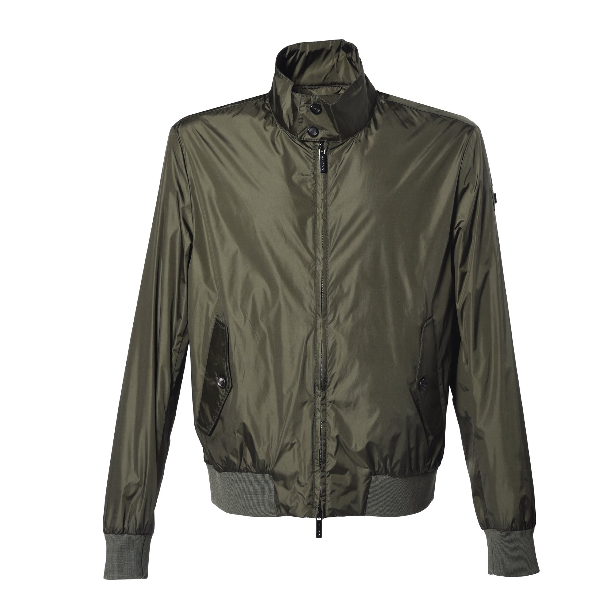 Dark green nylon jacket image