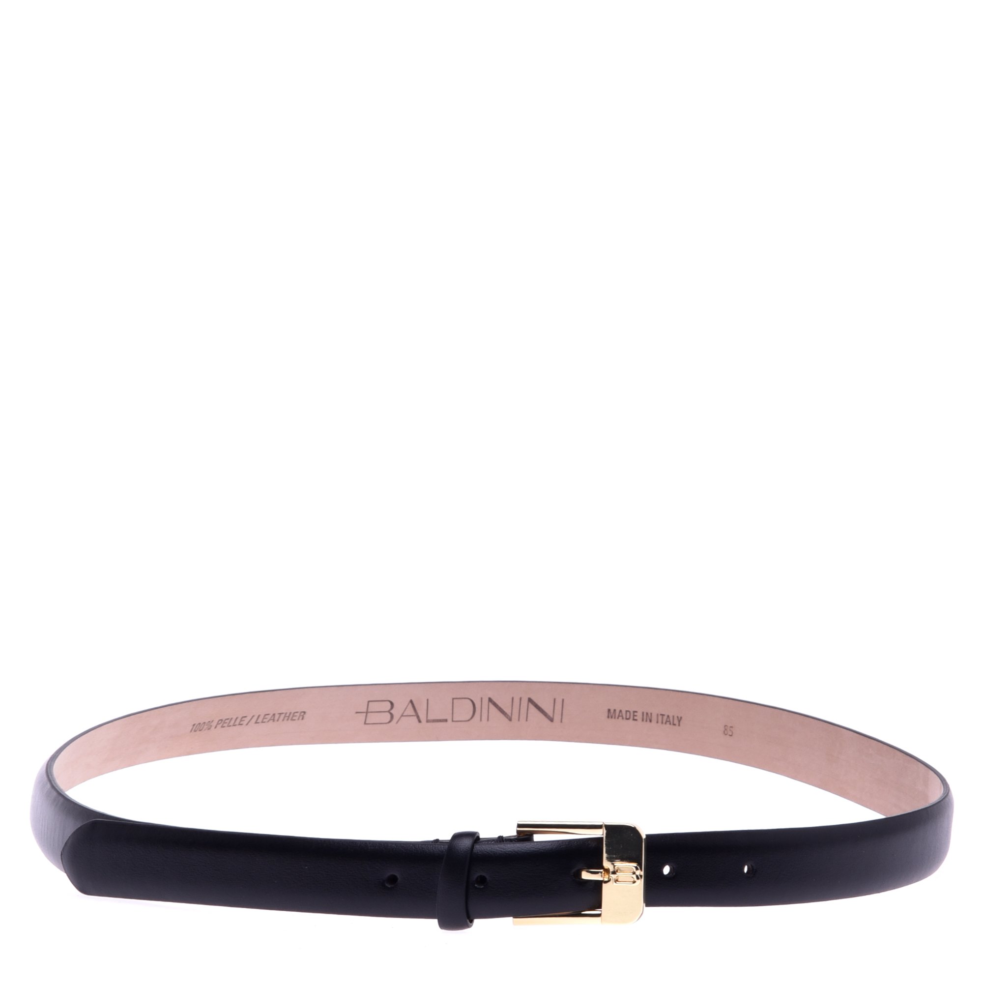 Belt in black leather image