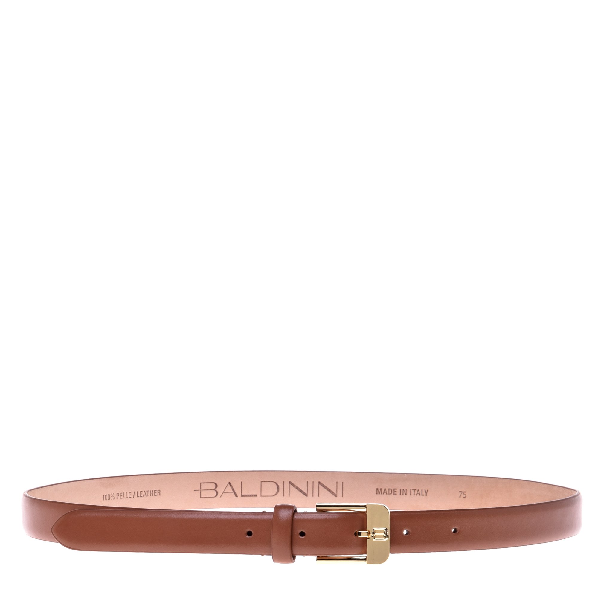 Belt in brown leather image