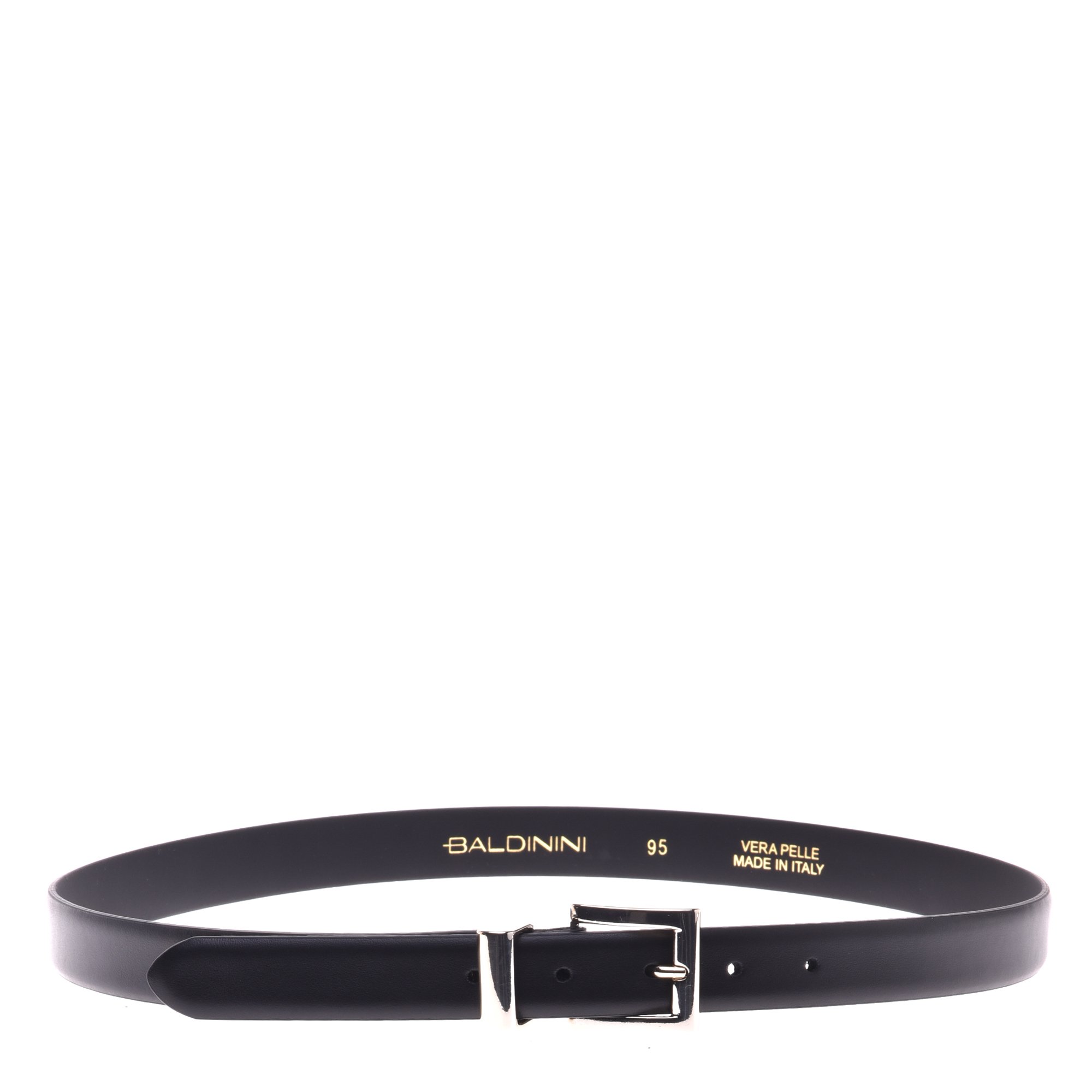 Belt in black leather image