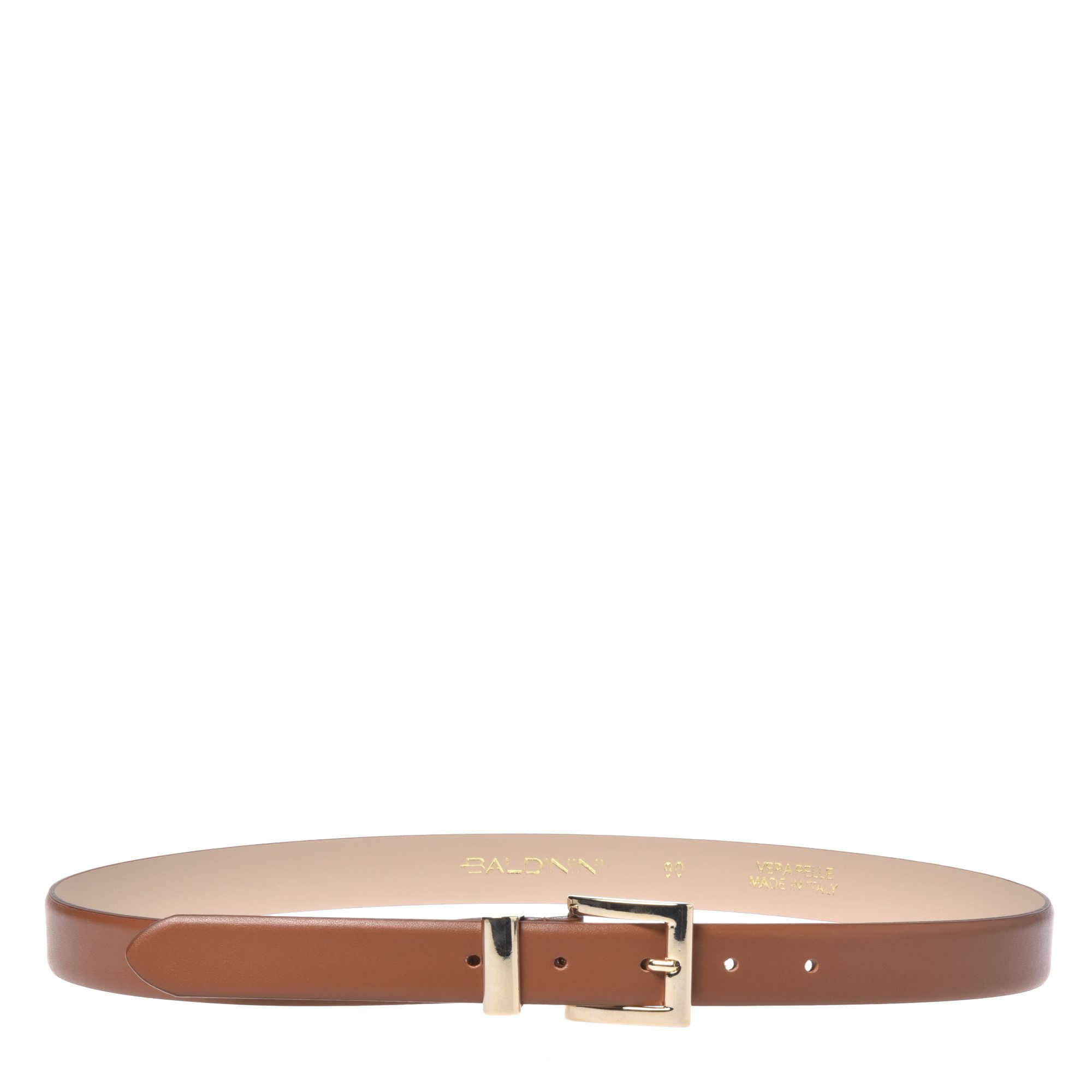 Belt in tan calfskin image
