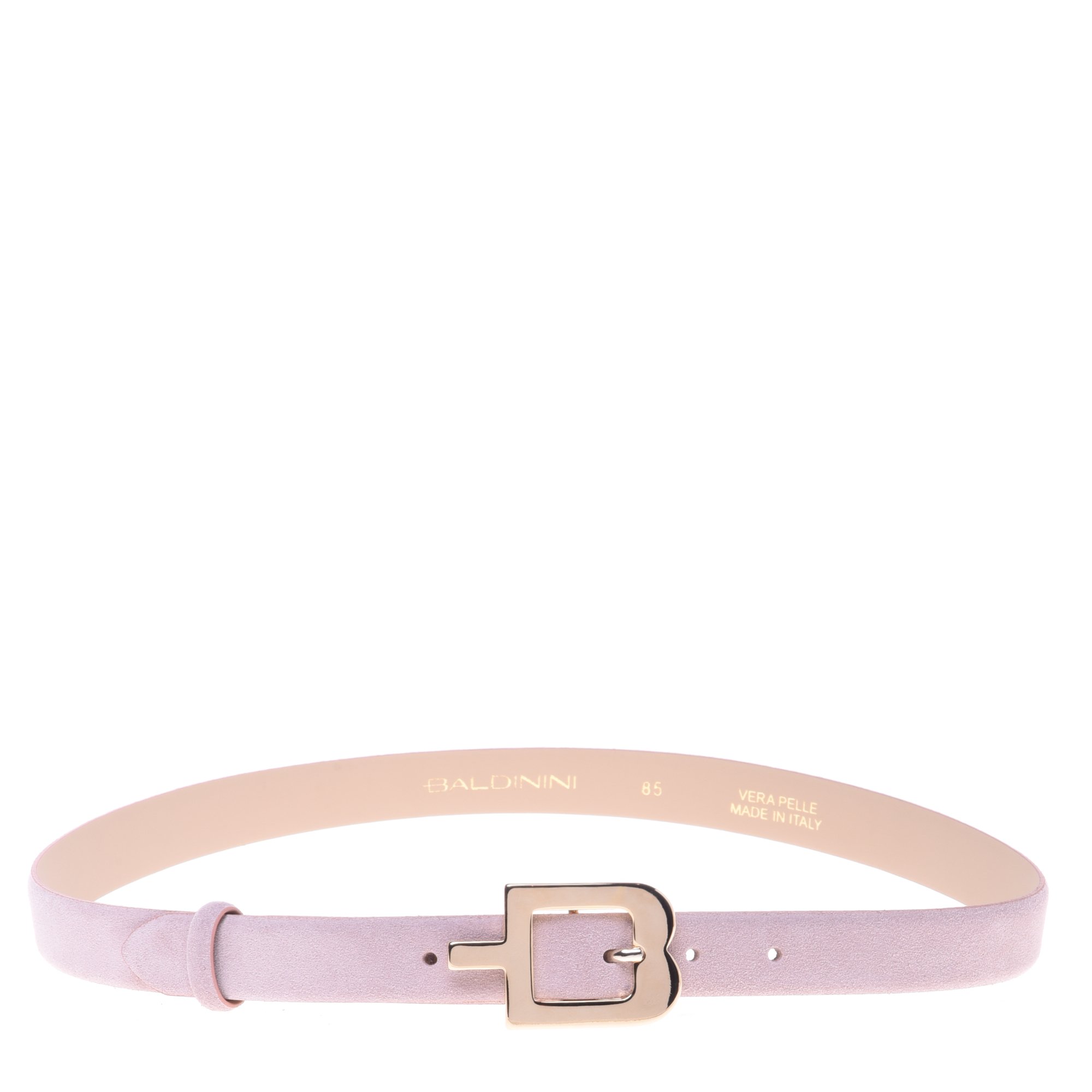 Powder suede belt image