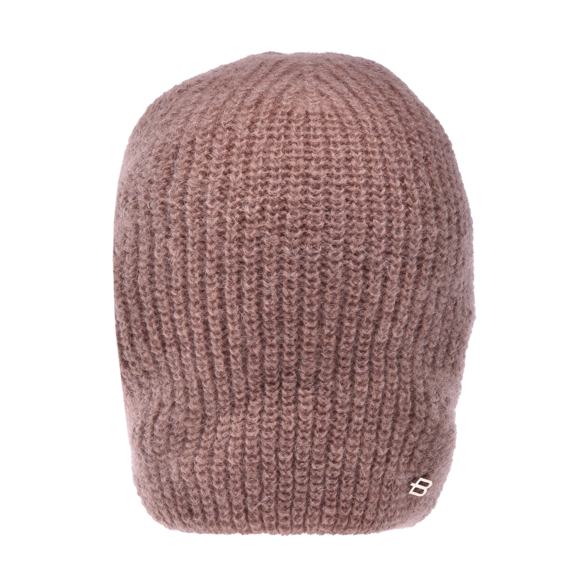 Brown mohair hat image