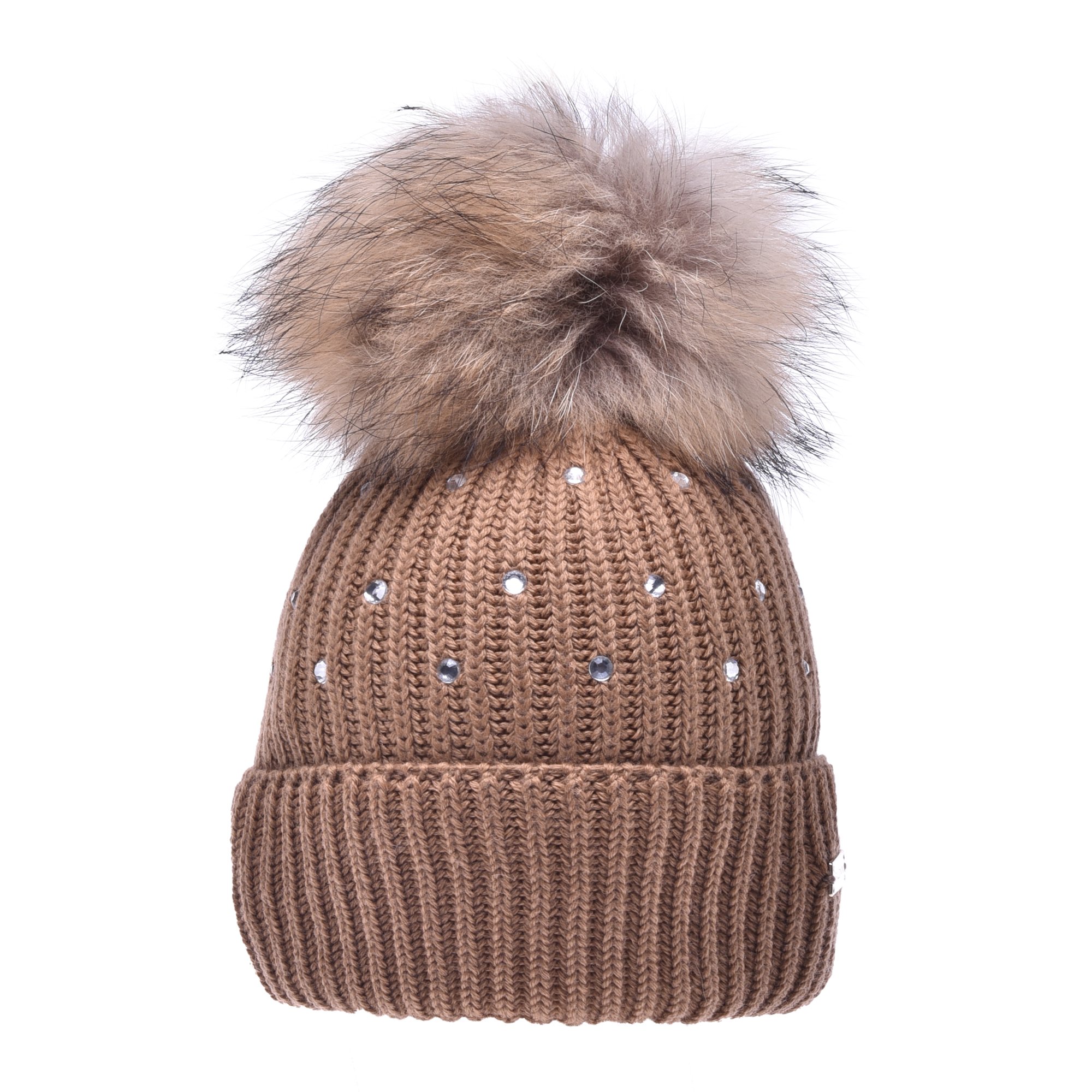 Beige wool blend hat image