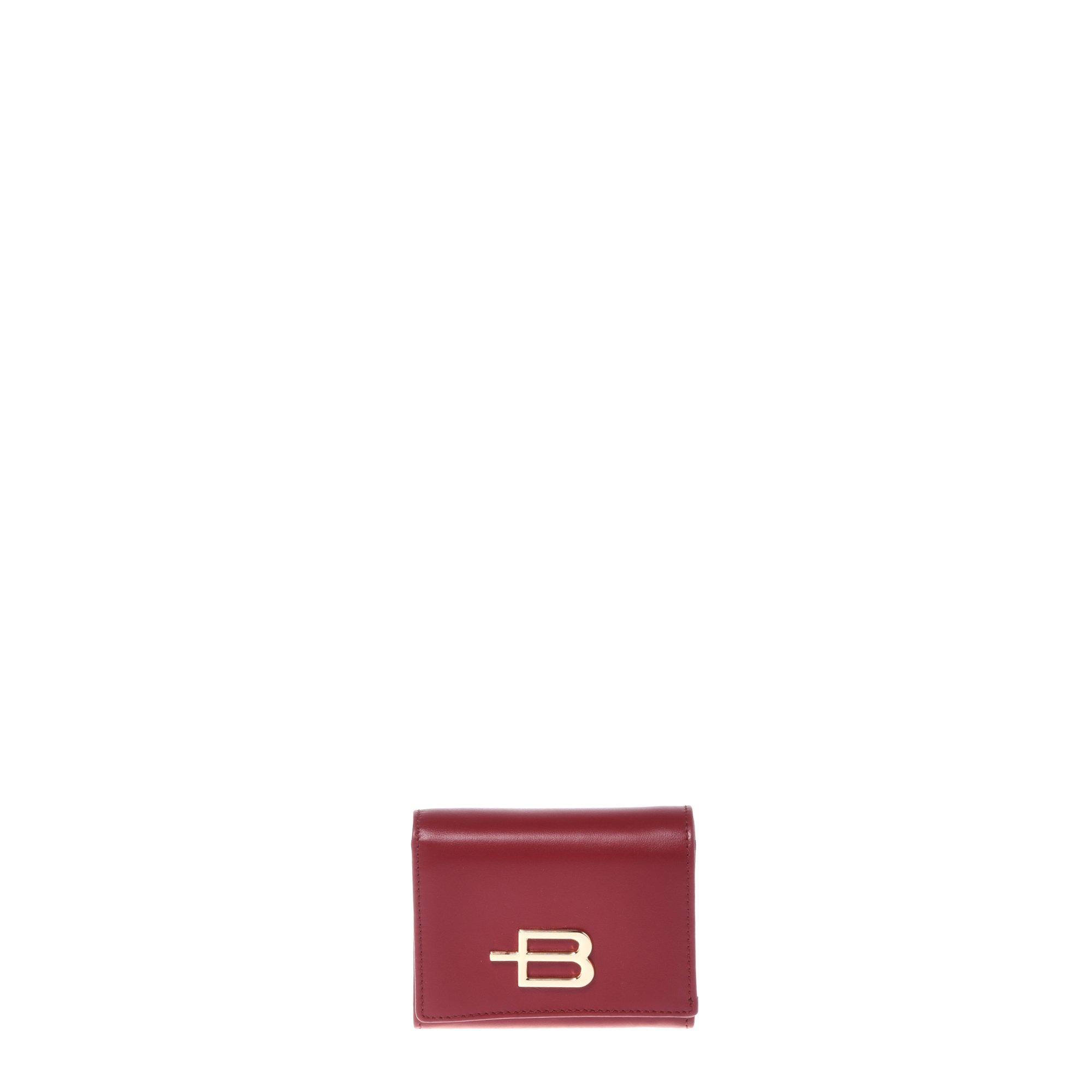 Red leather wallet image