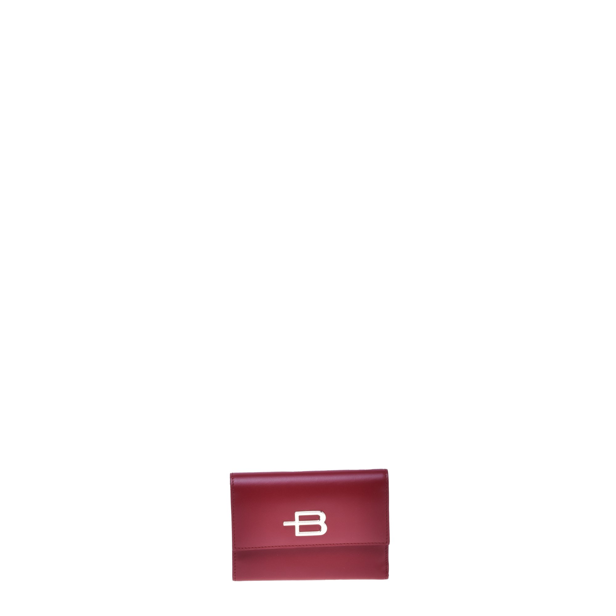 Red calfskin wallet image
