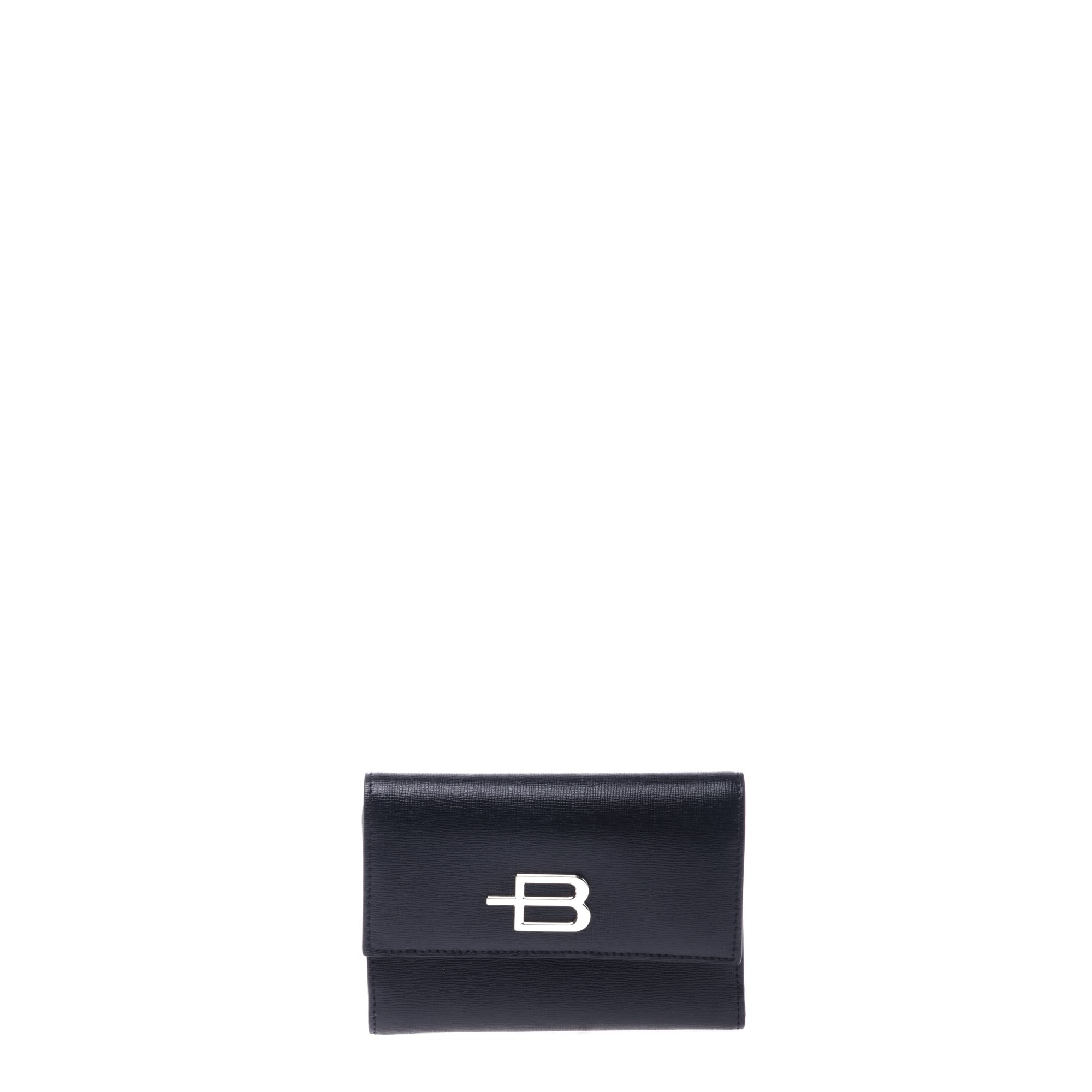 Wallet in black saffiano image