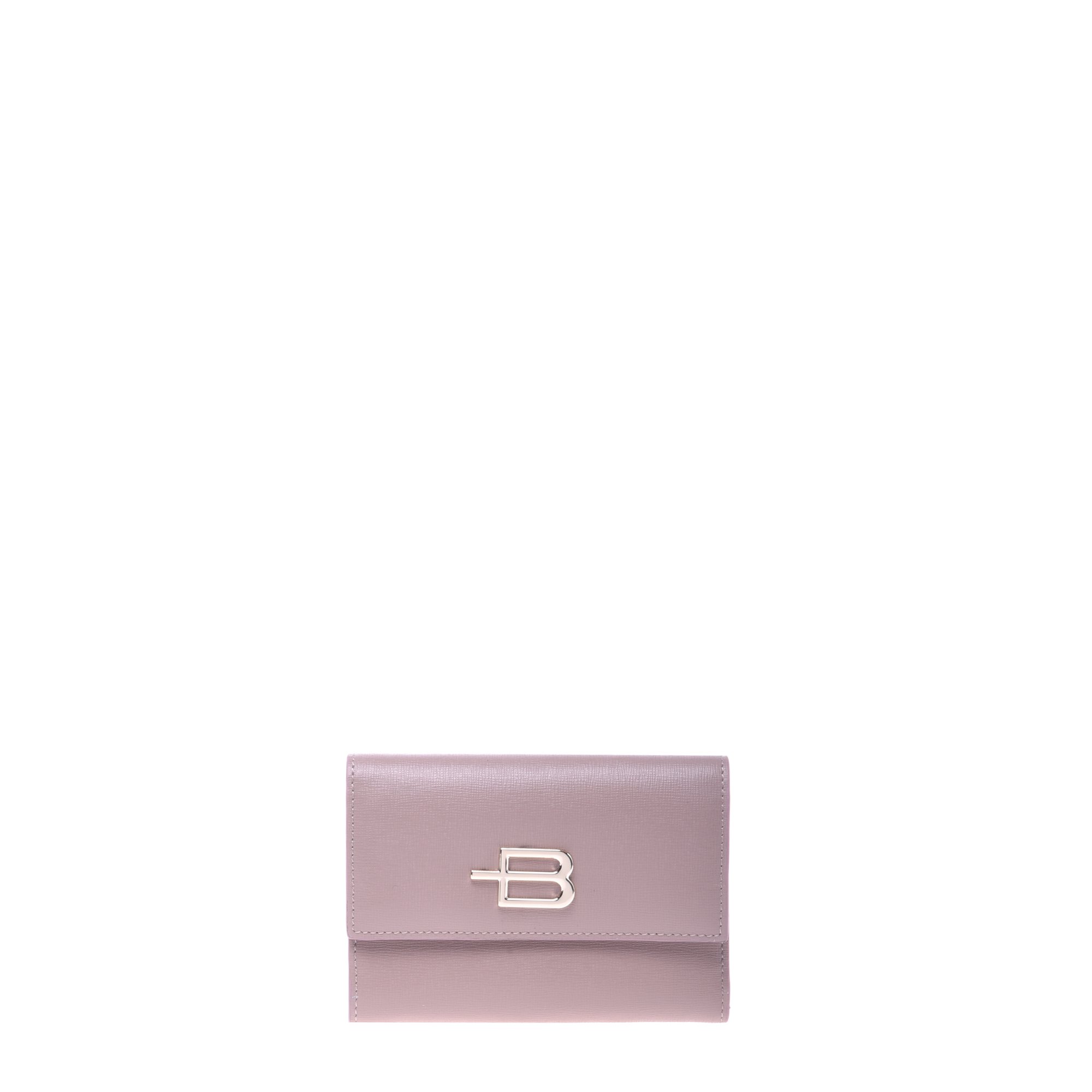 Wallet in taupe saffiano leather image