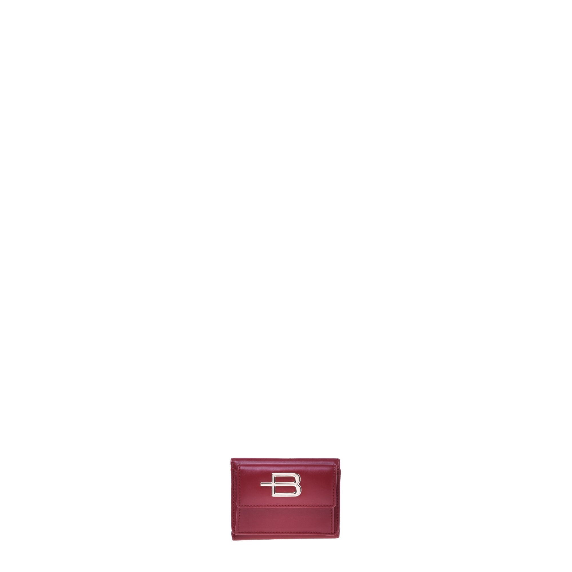 Red calfskin wallet image