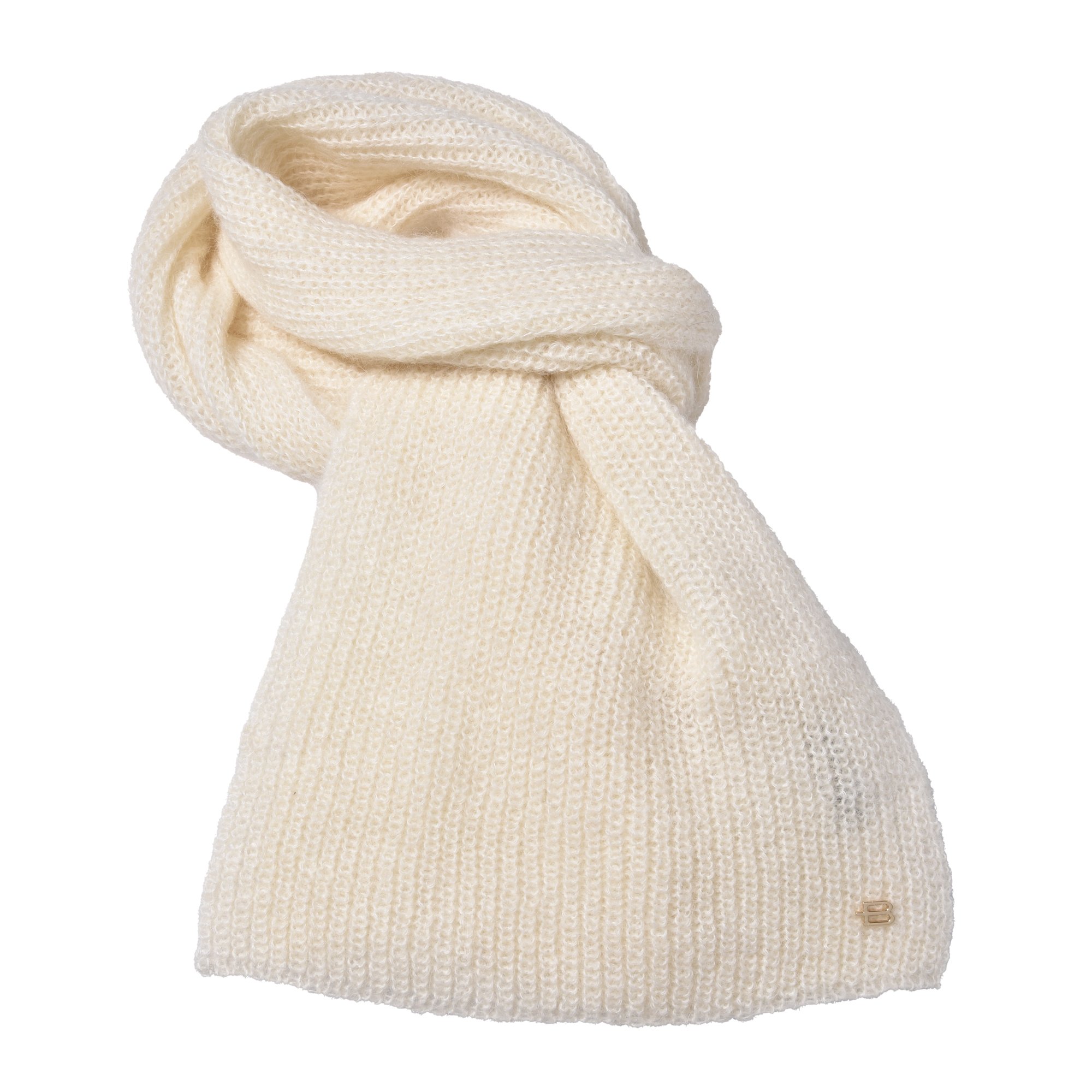Vanilla mohair scarf image