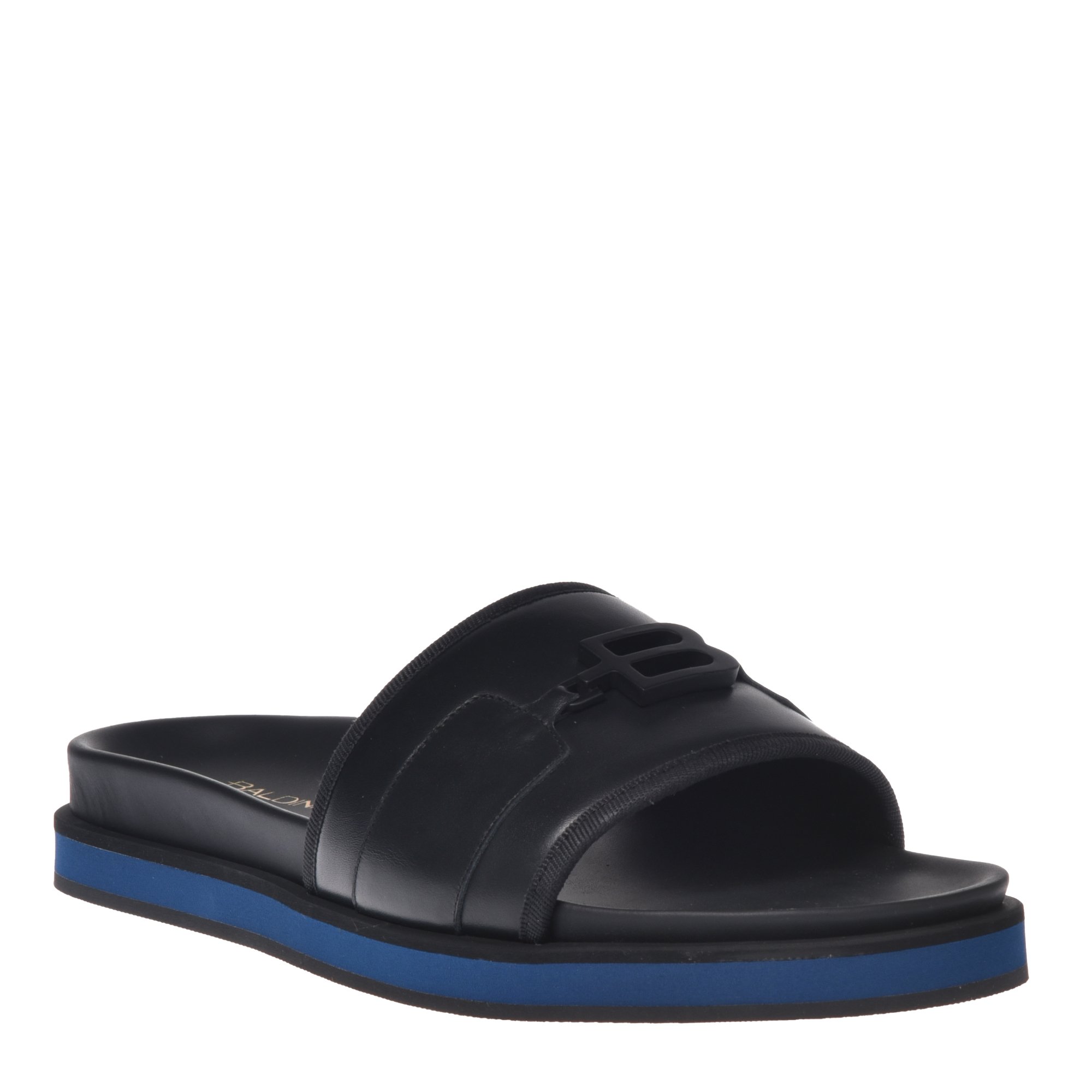 Sandal in black calfskin image