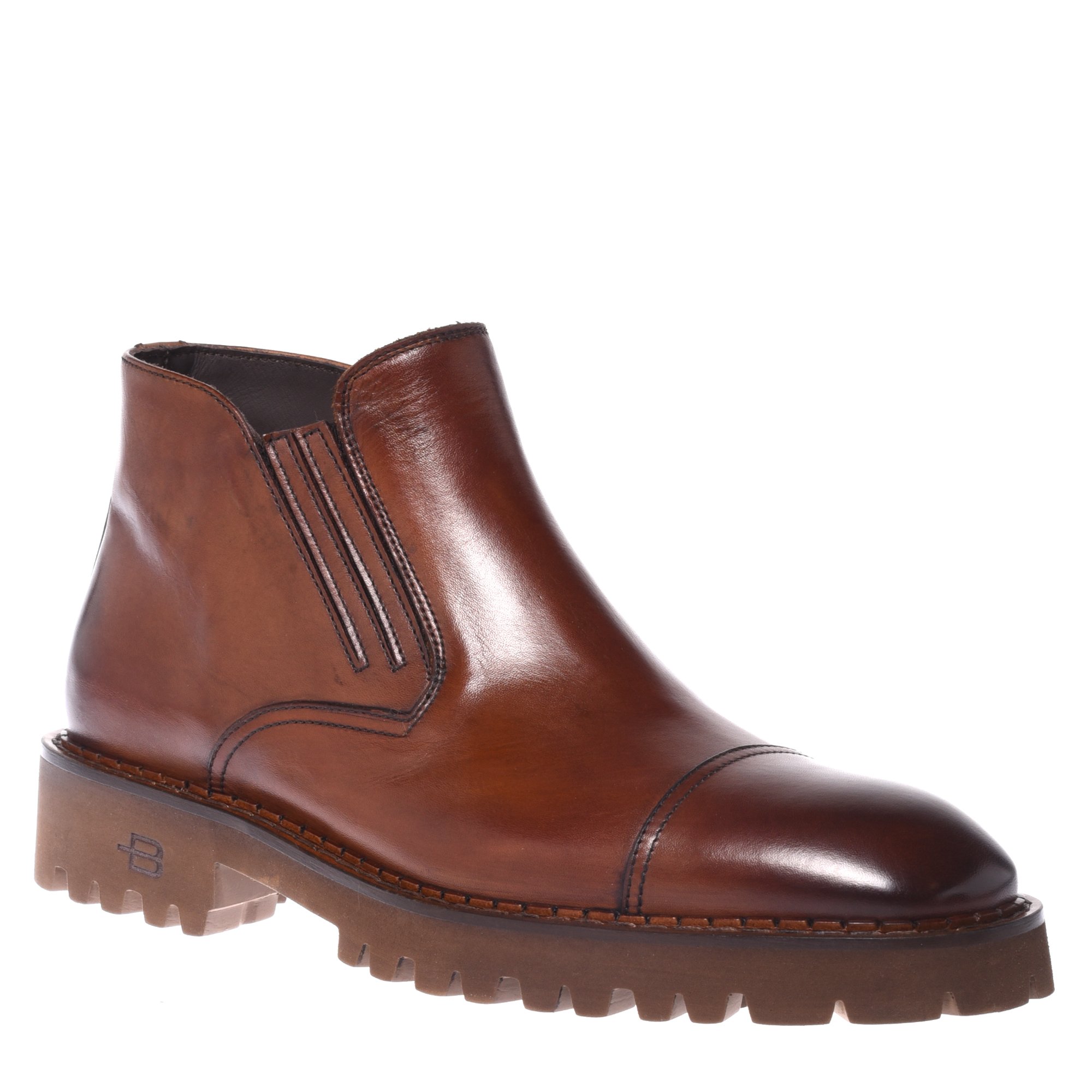 Ankle boots in leather image