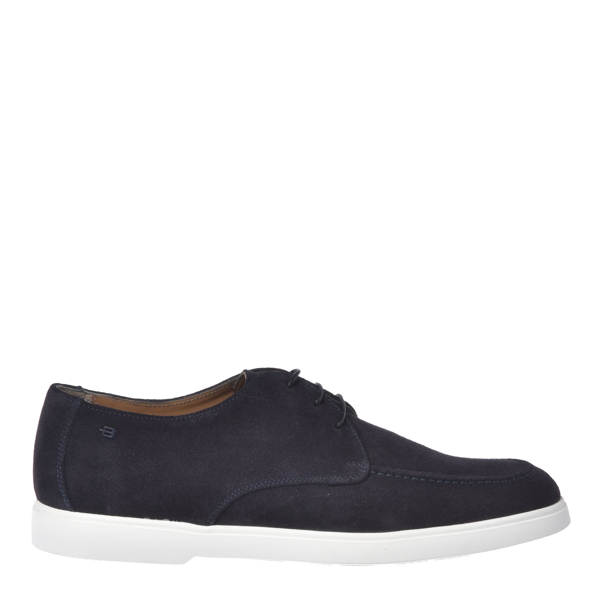 Blue suede lace-up image