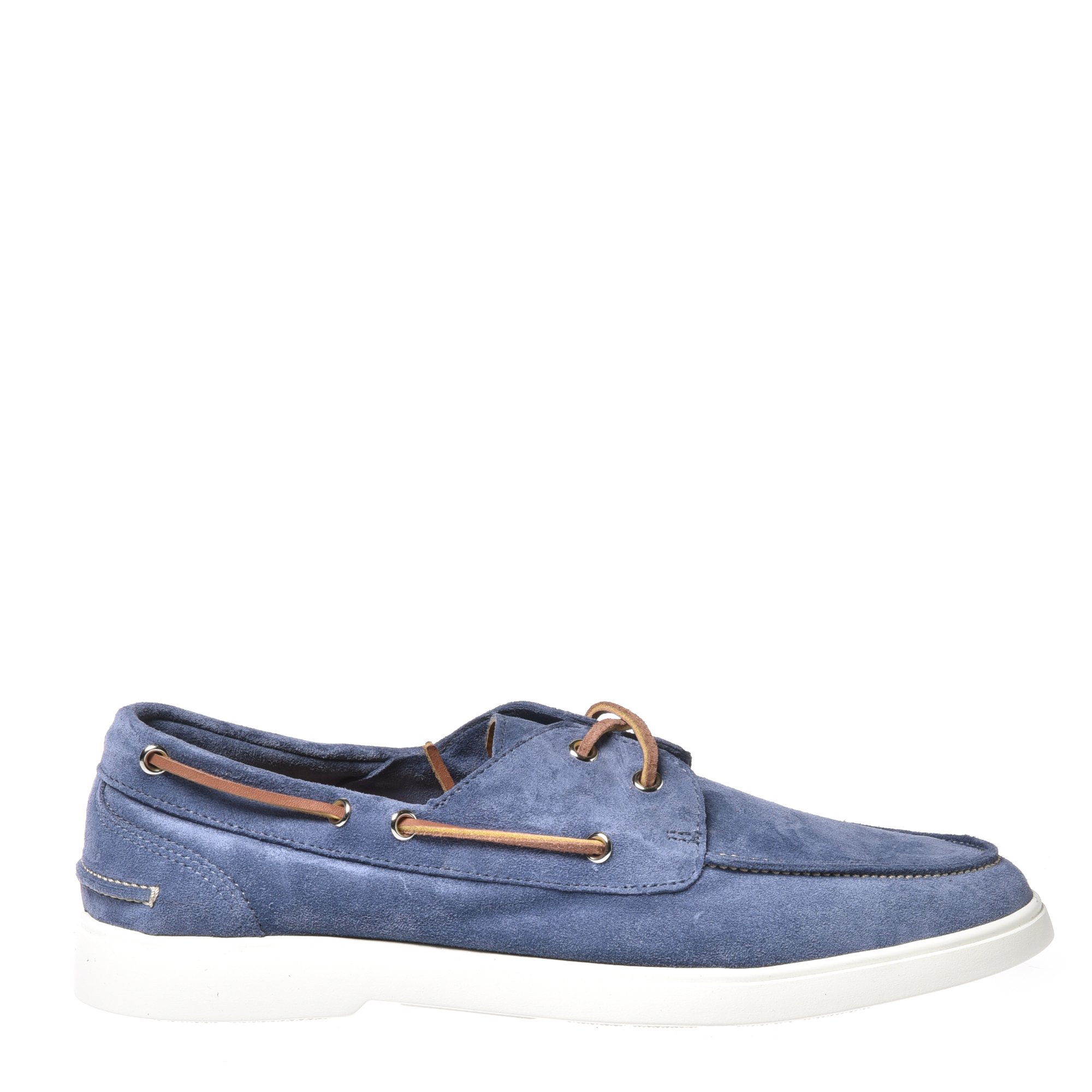 Slipper in cerulean suede image