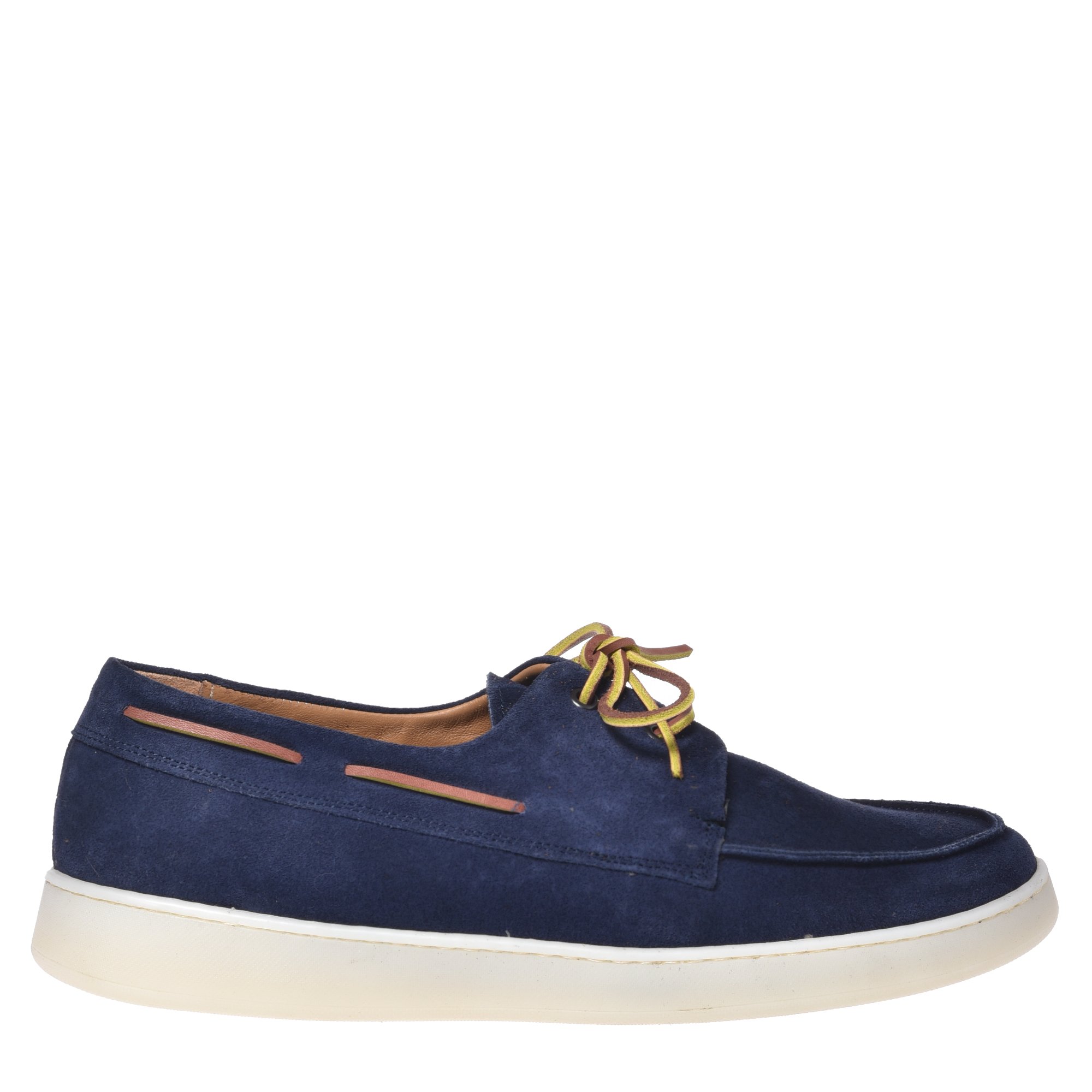 Blue suede loafer image