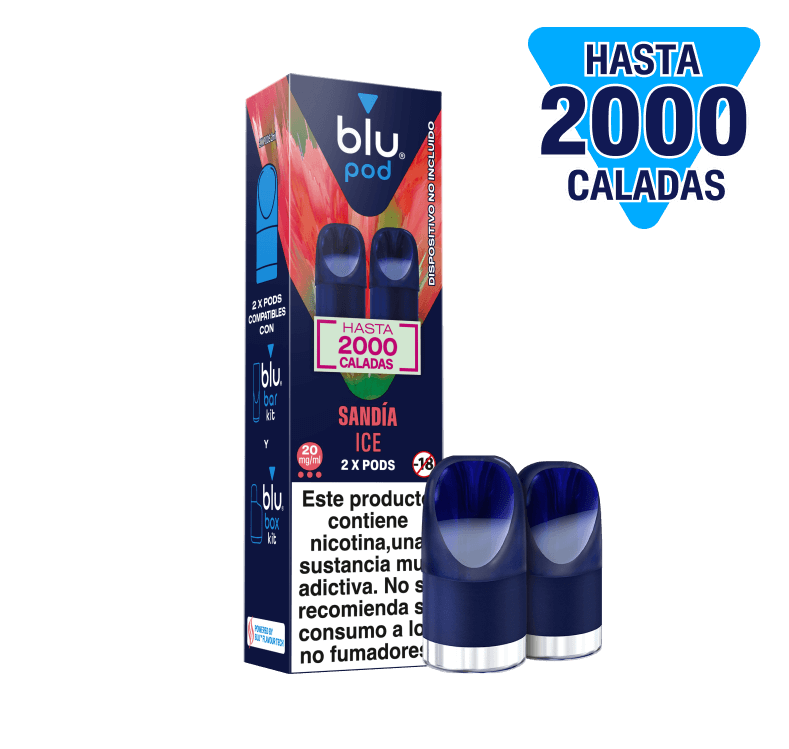 blu bar Kit - Vaper recargable metalizado