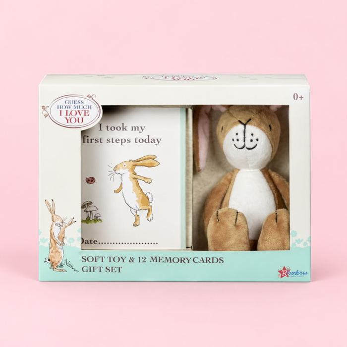 Guess How Much I Love You Soft Toy with Milestone Cards