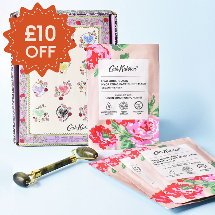 Cath Kidston Roll Away Jade Face Roller & Sheet Masks