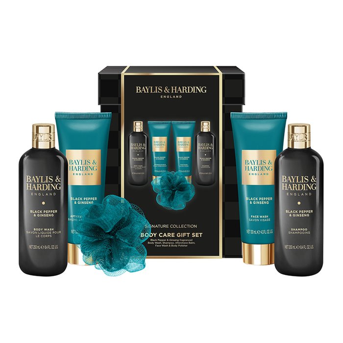 Baylis & Harding Black Pepper & Ginseng Men's Body Care Gift Set
