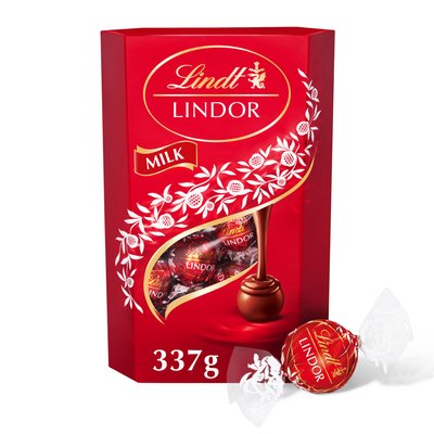 Lindor Milk Chocolate Truffles Box 337g