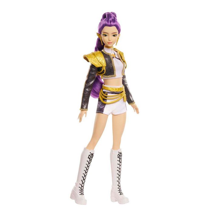 KPop Demon Hunters Rumi Huntrix Singing Doll Golden