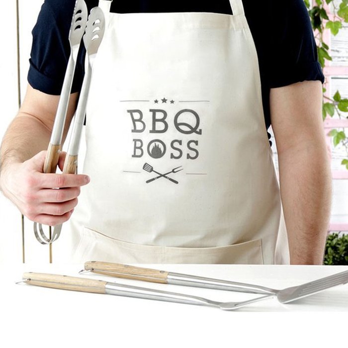 BBQ Boss Apron & Accessories Gift Set