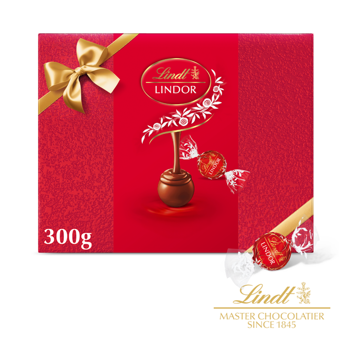 Lindt Lindor Milk Chocolate Truffles Gift Box 300g