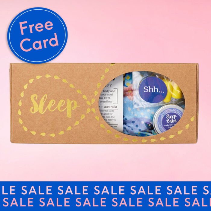 Sleep Blue Cockatoo Eye Pillow, Sleep Balm & Earplugs