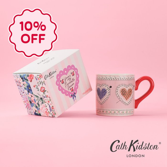 Cath Kidston Love Story Shortie Mug