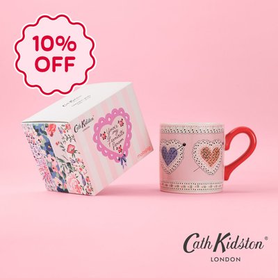 Cath Kidston Love Story Shortie Mug