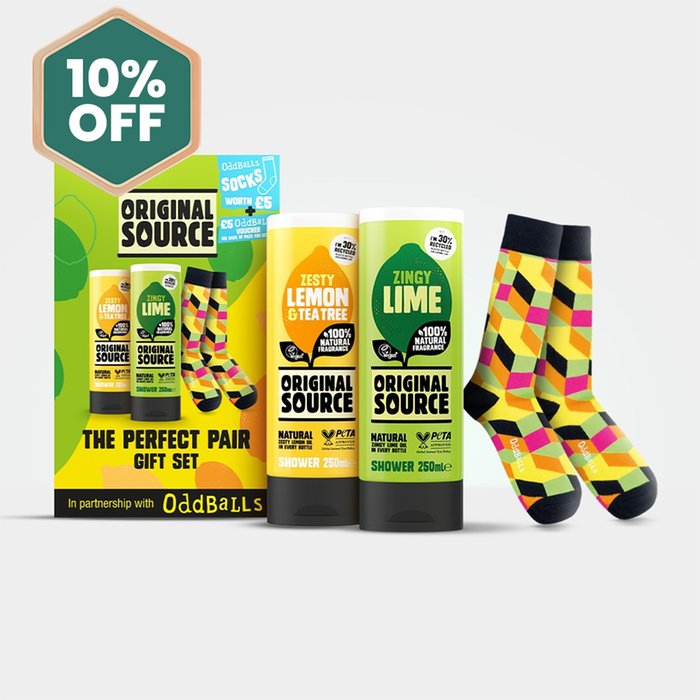 Original Source Shower Gel & Socks Gift Set