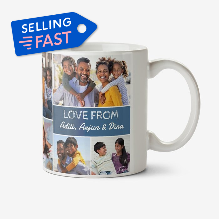 Father's Day No.1 Dad Photo Upload Mug