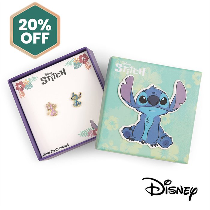 Stitch & Angel Mismatch Earrings